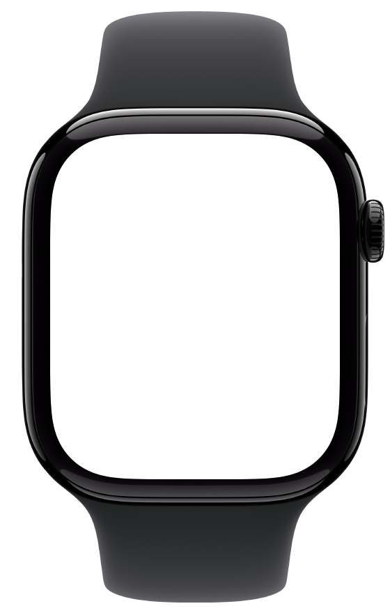 Apple Watch Series 11 in Jet Black with a black Sport Band